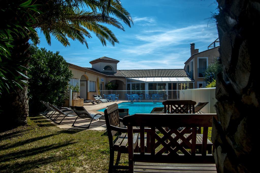 Hotel Le Leukos Leucate Exterior foto