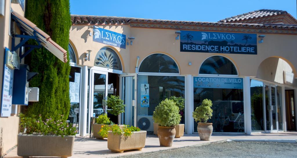 Hotel Le Leukos Leucate Exterior foto