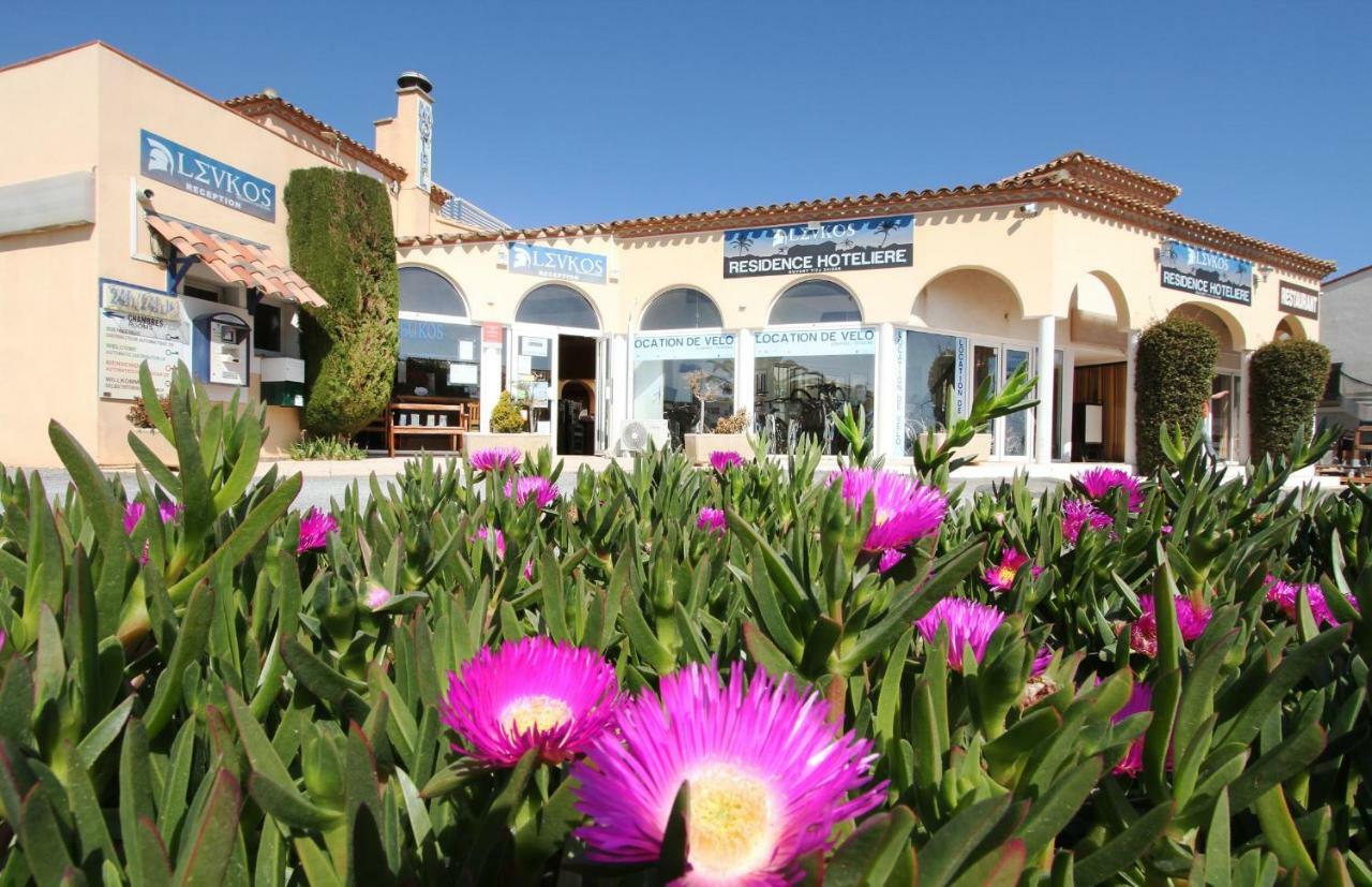 Hotel Le Leukos Leucate Exterior foto